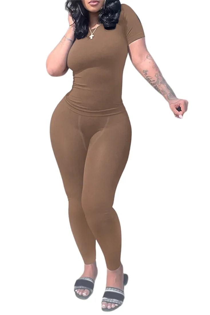 Ribbed 2-Piece Lounge Set